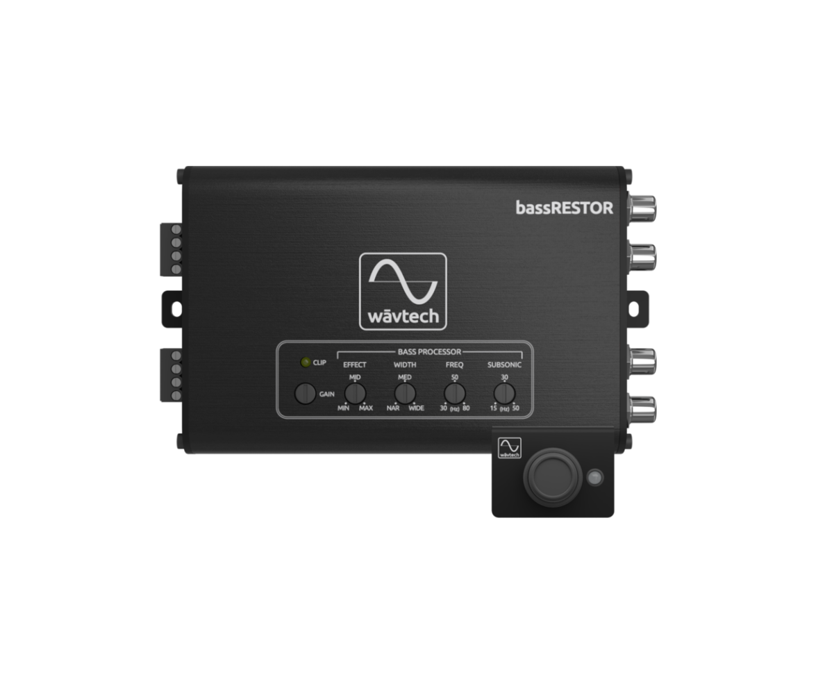 Wavtech bassRESTOR - Bass Restoration w/Subsonic Filter and Remote Level Control