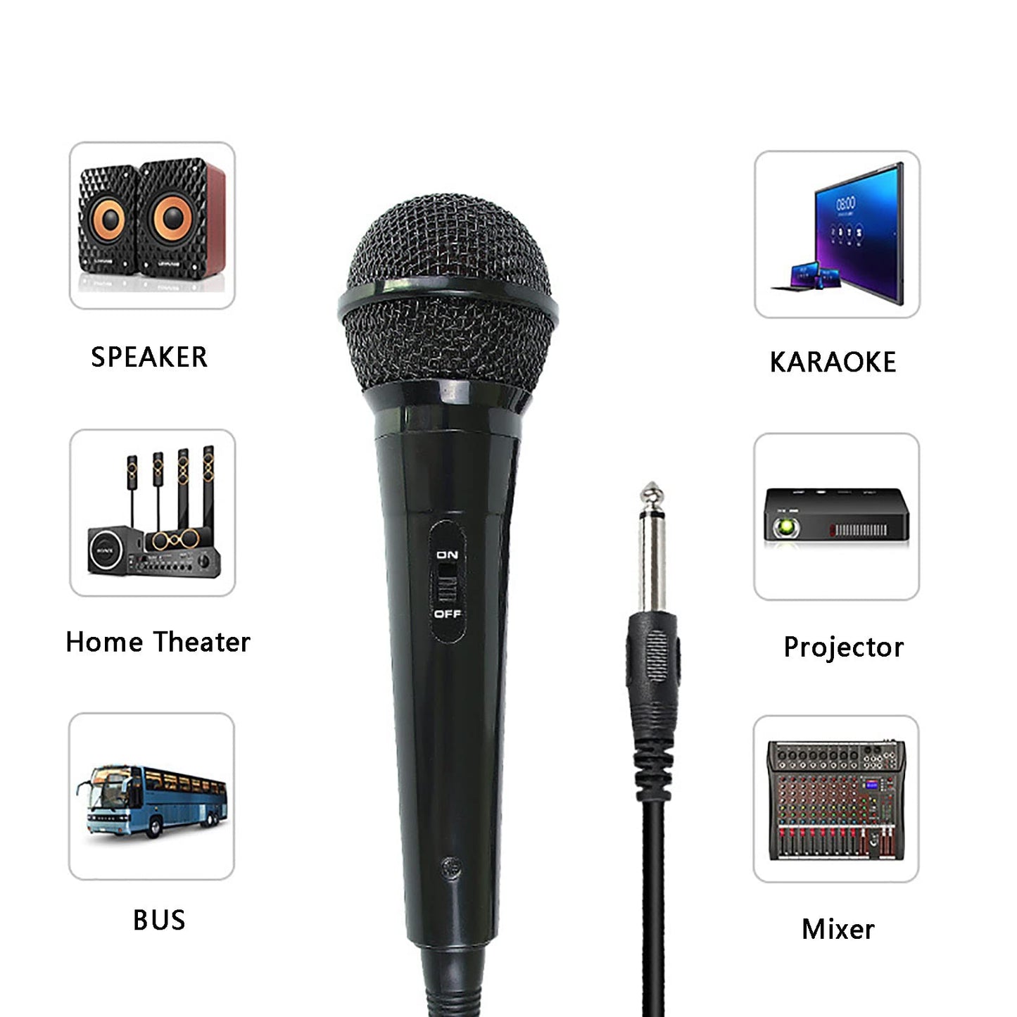 WIRED MICROPHONE | 2M CABLE