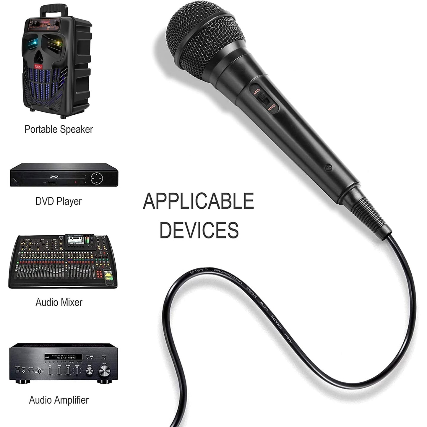 WIRED MICROPHONE | 2M CABLE