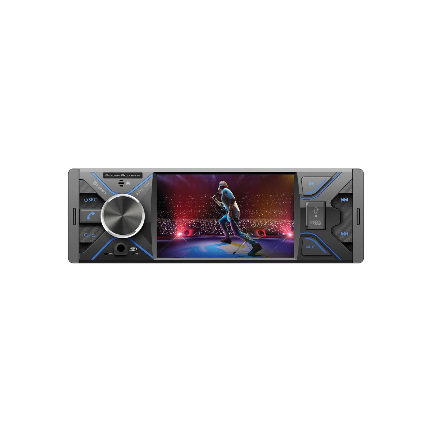 Power Acoustik PML-43HB | Single Din Screen Stereo