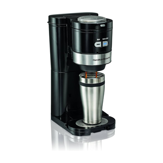Hamilton Beach | Coffee Maker, Grind and Brew Single Serve