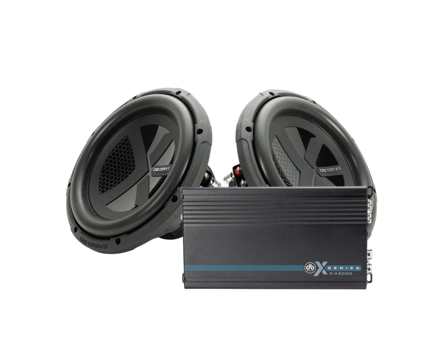 DB Drive X-Series Package (10 inch Subwoofers)